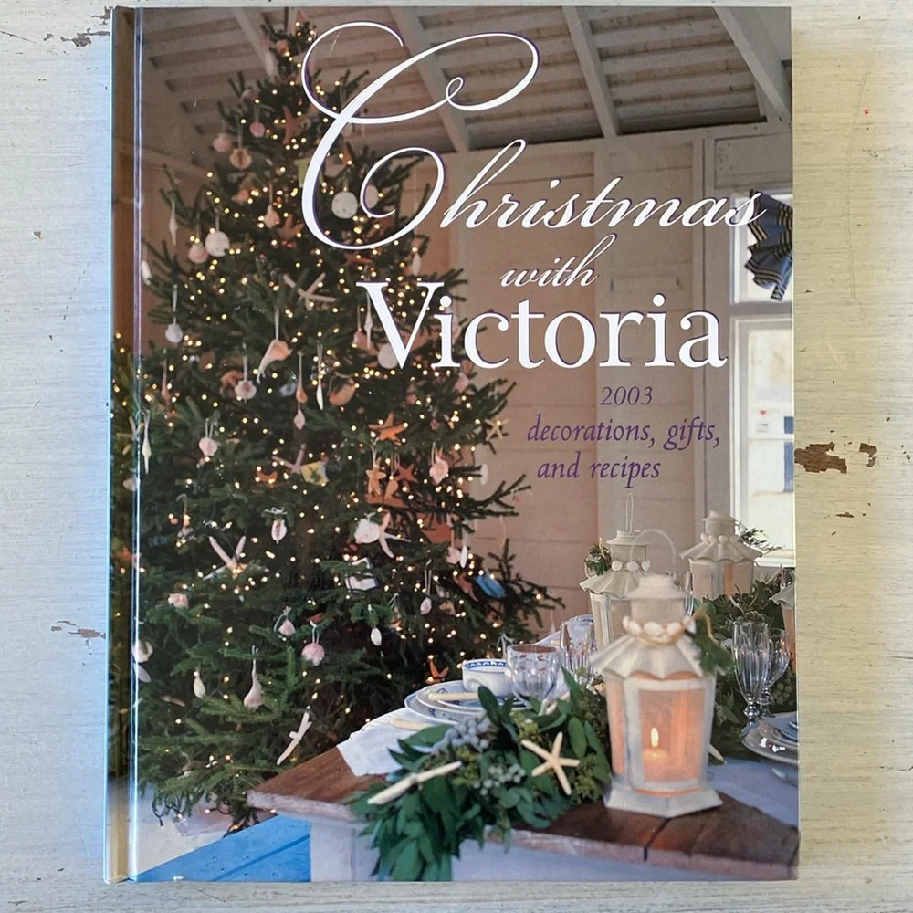 2003 Christmas with Victoria Decorations - Gifts - Recipes Hardcover Book - - Picture 11 of 11